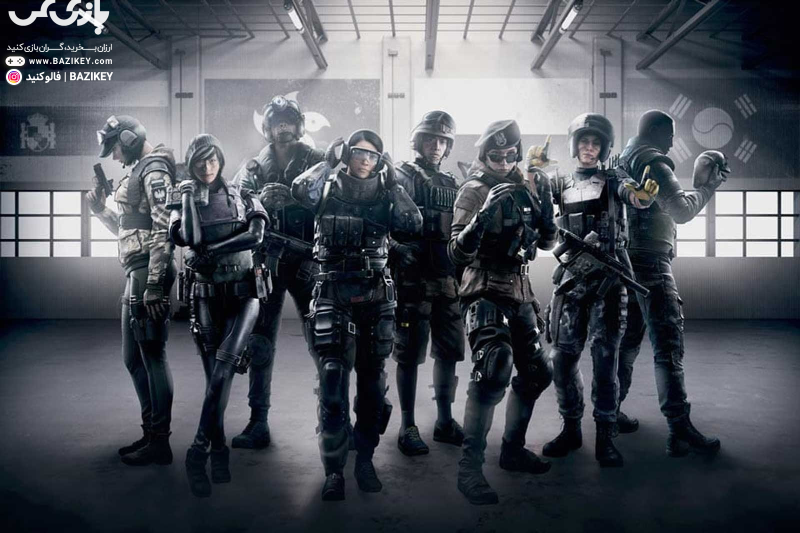 دانلود بکاپ استیم Tom Clancys Rainbow Six Siege